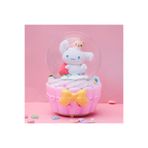 Livava Cinnamoroll Orta Boy Kar Küresi Işıklı, Müzikli, Pembe, 12x8