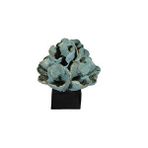 Livava Mercan Biblo, Polyester, Mavi, 25X25