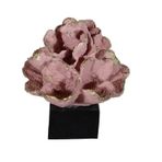 Livava Mercan Biblo, Polyester, Pembe, 25X25