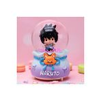 Livava Naruto Orta Boy Kar Küresi Işıklı, Müzikli, Mor, 12x8