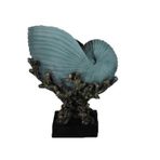 Livava Salyangoz Biblo, Polyester, Mavi, 28X20