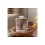 Livava Teddy's Glow Dekoratif Mum Temalı El Yapımı %100 Doğal Soya Wax Kokulu Dekoratif Mum Çok Renkli