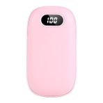 Liveasy 6000MA Pembe Dijital El Isıtıcı Şarj Edilebilir Isıtıcı