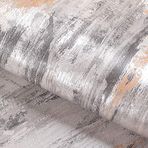 Livelynine 40 CM x 5M Çimento Soyma ve Yapıştır Duvar Kağıdı Beton Gümüş Gri Duvar Kağıdı Oturma Odası Yatak Odası için Dekoratif Temas Kağıdı Dolaplar Su Geçirmez Banyo Vurgulu Mutfak Tezgah Kapakları