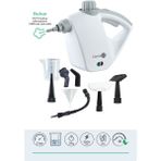 Livenzi JJB-303 El Tipi Buharlı Temizleyici – Beyaz & Gri - Beyaz - Gri