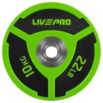 Livepro LP8027 10 kg CPU Elite Bumper Plaka