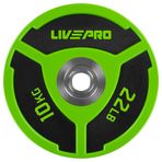 Livepro LP8027 10 kg CPU Elite Bumper Plaka