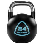 Livepro LP8042-24 24 kg Çelik Müsabaka Kettlebell