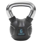 Livepro LP8043 Siyah 6 kg Premium Kettlebell Ağırlık