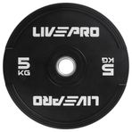 Livepro LP8331-05 5 kg Kauçuk Bumper Plaka