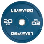 Livepro LP8332-20 20 kg Renkli Kauçuk Bumper Plaka