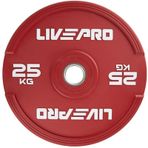 Livepro LP8332-25 25 kg Renkli Kauçuk Bumper Plaka