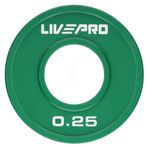 Livepro LP8334 0.25 kg Powerlifting Yarışma Plaka