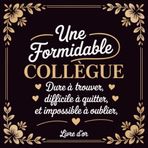 liver d'or Collègue: depart retraite 100 pages | cadeau personnalisé original famme homme