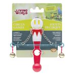 Living World Kırmızı-Beyaz Denge Çubuğu Kuş Oyuncağı
