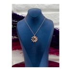 Livora Jewelry 925 Ayar Gümüş Özel Tasarım Rose Renk Lüks Kadın Kolye