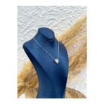 Livora Jewelry 925 Ayar Gümüş Zirkon Taşlı Kalp Figürlü Kadın Kolye – Işıltılı Özel Tasarım Hediyelik