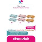 Livory Clean & Cool Serisi Yüzey Temizleme Havlusu 2 Adet Orkide Dokunuşu (2 x 100) 2 Adet Manolya Ferahlığı (2 x 100) 2 Adet Portakal Çiçeği Işıltısı (2 X100) (600 Yaprak)