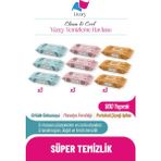 Livory Clean & Cool Serisi Yüzey Temizleme Havlusu 3 Adet Orkide Dokunuşu (3 x 100) 3 Adet Manolya Ferahlığı (3 X100) 3 Adet Portakal Çiçeği Işıltısı (3 X100) (900 Yaprak)