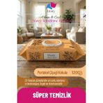 Livory Clean & Cool Serisi Yüzey Temizlik Havlusu Portakal Çiçeği Işıltısı 12X100(1200 Yaprak) Çok Amaçlı Premium Temizlik Havlusu - Açık Turuncu