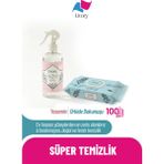Livory Clean & Fresh Serisi Yasemin Oda Kokusu 500 ml | Clean & Cool Serisi Yüzey Temizleme Havlusu Orkide Dokunuşu 1X100(100 Yaprak)