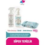 Livory Clean & Shine Serisi Yüzey Temizlik Misti Bahar Dokunuşu 500 ml | Clean & Fresh Serisi Sümbül Oda Kokusu 500 ml | Clean & Cool Serisi Yüzey Temizleme Havlusu Orkide Dokunuşu 1X100(100 Yaprak)