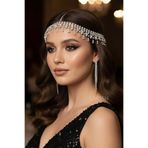 LIVOSH TAŞLI GELİN SAÇ AKSESUARI GELİN ALINLIK KINA TACI