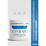 Livray Çok Yıpranmış Ve Aşırı Işlem Görmüş Saçlar Için Yoğun Onarıcı Bakım Maskesi (500 ML)