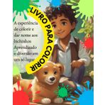 LIVRO PARA COLORIR: A experiência de colorir e dar nome aos bichinhos Aprendizado e diversão em um só lugar