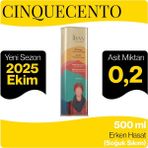 Livvy CINQUECENTO Soğuk Sıkım Erken Hasat Natürel Sızma Zeytinyağı 500 ml Özel Tasarım Teneke (2025 / 2026 Yeni Hasat) (Asit Miktarı 0.2)