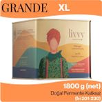 Livvy GRANDE Gemlik İri (XL) Taneli Siyah Zeytin 1800 g - Doğal Fermente Katkısız - 1,8 kg