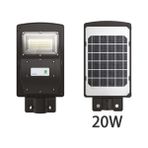 LivX 50 Led Güneş Panelli Bahçe Sokak LifePO4 Teknolojisi Lambası Solar Lamb Güneş Enerjili Lamba 20W SLTP