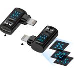 Livx Lightning To Type C 35W Mini Otg Otgex - Siyah