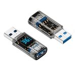 LivX Revolution USB 3.2 to Type C Dönüştürücü 60W Hızlı Şarj 10Gbps Veri Transferi Dijital Ekran OTGGF