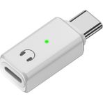 Livx Type C To Lightning Kulaklık Dönüştürücü iPhone iPad Macbook Yuva Çevirici Müzik Dinleme Arama Otgkl - Beyaz