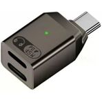 Livx Type C To Type C Lightning 45W Hızlı Şarj Kulaklık Dönüştürücü Otgcl