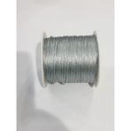 Livza Bijuteri Makara Paraşüt İpi, 1 mm. 100 mt. Takı Malzemesi İpi, Hobi Malzemesi - Gri