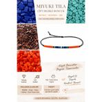 LİVZA BİJUTERİ Miyuki Tila Boncuk Hobi seti:1 ,bileklik ,kolye yapım seti