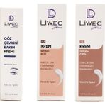 Liwec Derma 3'lü Set (Bb Krem Orta - Bb Krem Açık - Göz Çevresi Bakım Kremi)