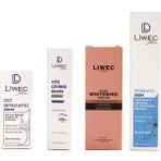Liwec Derma 4'lü Set - Aydınlatıcı Krem - Whitening Cream - Cilt Serum - Göz Çevresi Bakım Kremi