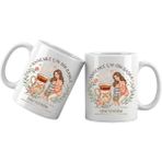 Liya Gift Collection Anneler Günü Için Kupa Bardak – Anneye Özel Isimli Hediye - Beyaz - 300 ml