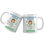 Liya Gift Collection Kişiye Özel Eczacı Meslek Kupası – Isim Yazılı Eczacı Temalı Kupa Bardak Eczacı Hediyesi - 1 Adet - 300 ml