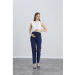 LİYACA HAMİLE BORU PAÇA KUMAŞ PANTOLONU BELİ AYARLANABİLİR