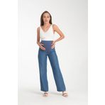 LİYACA HAMİLE KARIN BANTLI BELİ AYARLANABİLİR LYOCELL BOL PAÇA PANTOLON