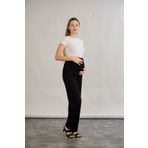 LİYACA REGULAR AYARLANABİLİR YÜKSEK BEL BOL PAÇA HAMİLE PALAZZO PANTOLON