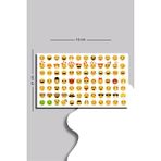 Liyacraft Emoji Sticker Seti 80 Adet Sticker Tek Sayfada