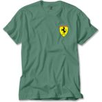 Liyada Ferrari Logo Yeşil Tişört Liyada - S
