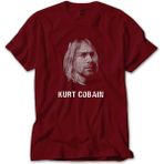 Liyada Kurt Cobain Lyrcis Kırmızı Tişört Liyada - XL