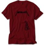 Liyada Metallica Snake Kırmızı Tişört Liyada - XL
