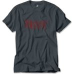 Liyada Slipknot Text Füme Tişört Liyada